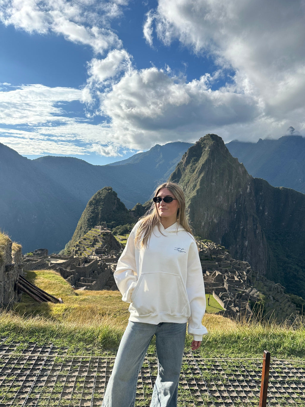 I´m The Kid White Hoodie