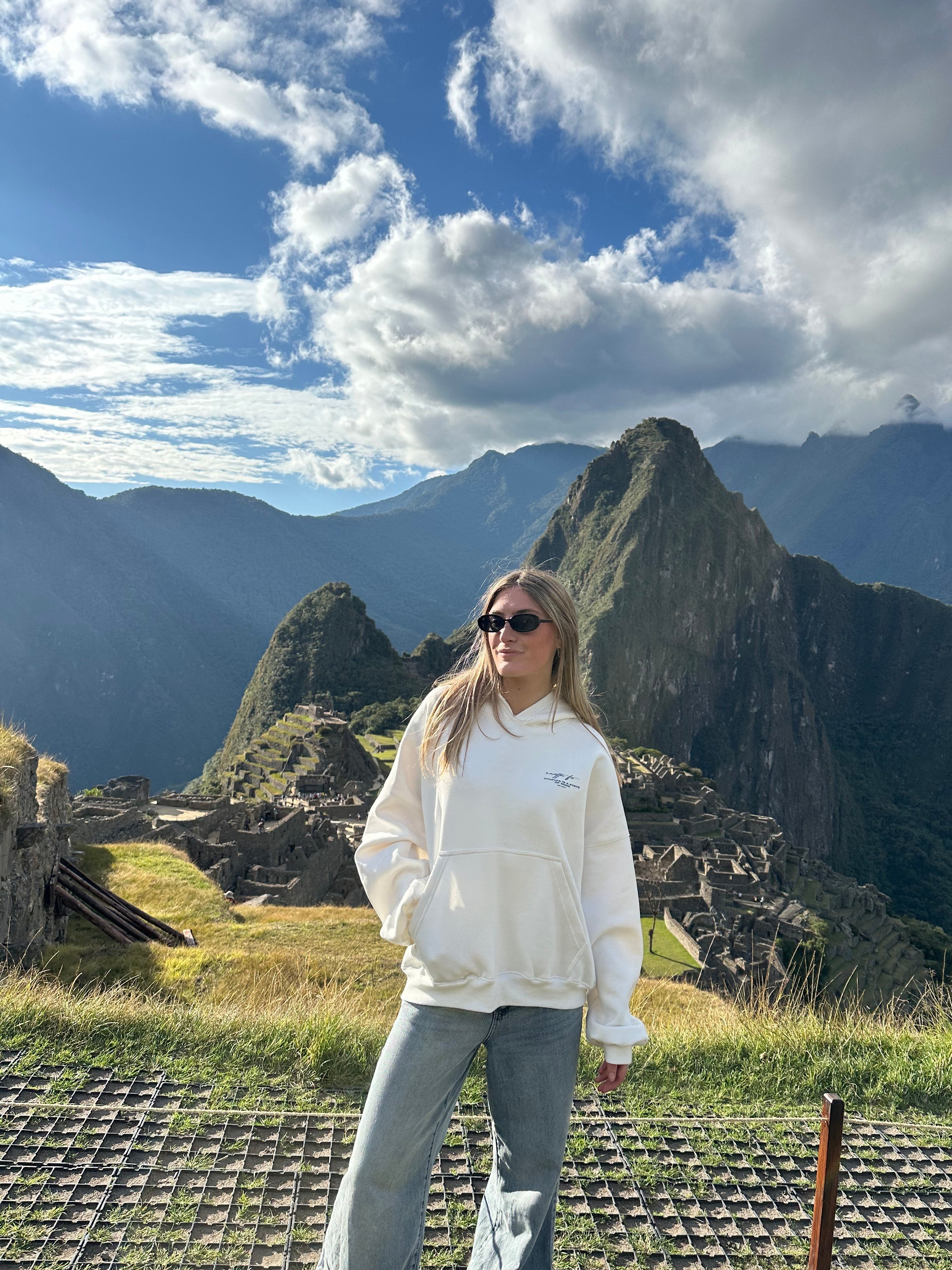 I´m The Kid White Hoodie